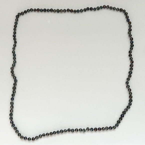 Gorgeous Baroque Peacock Pearl Necklace - Picture 9 of 10